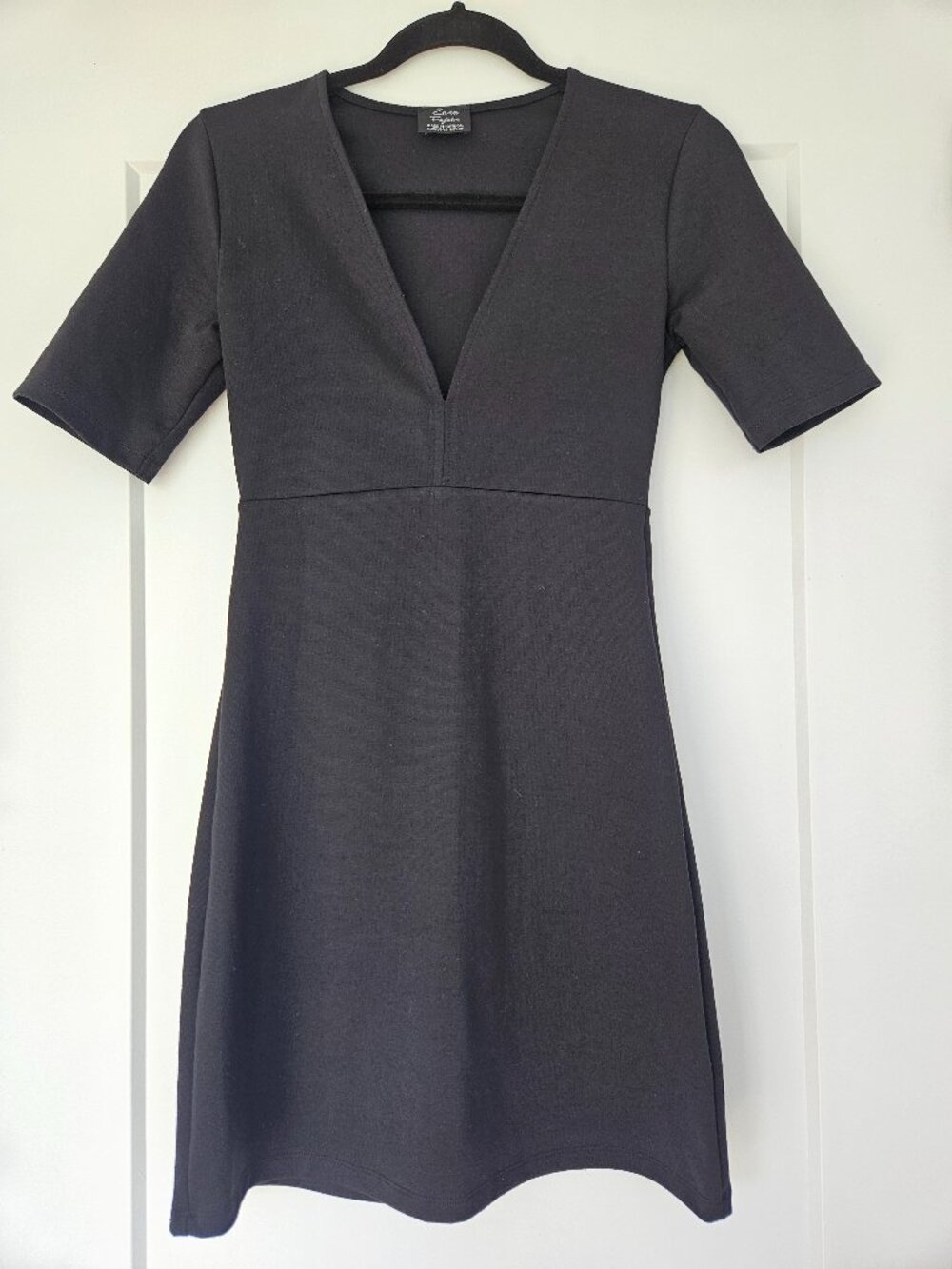 Short black dress